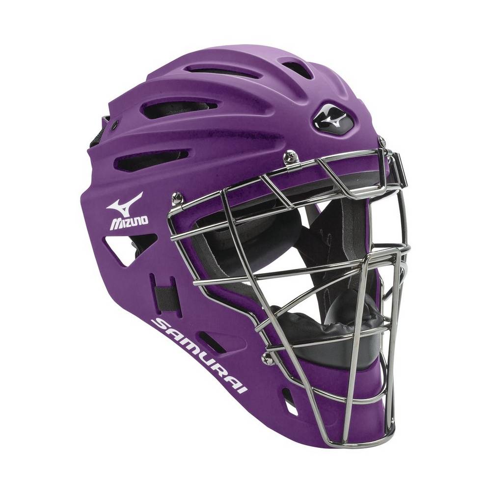 Casco Mizuno Baseball Samurai G4 Uomo - Viola - 65417-UEAM